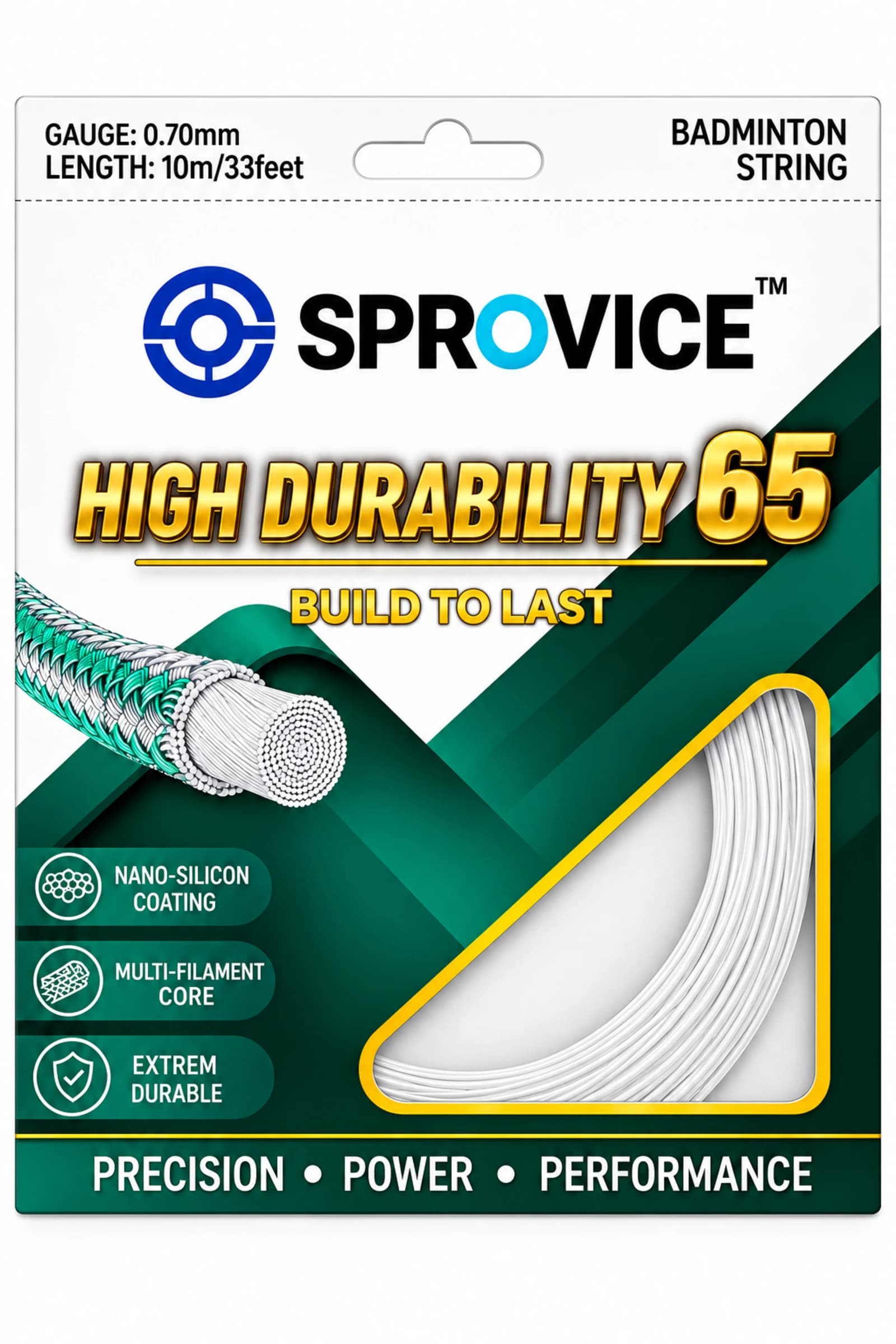HIGH DURABILITY 65 (10M) -(White Colour)